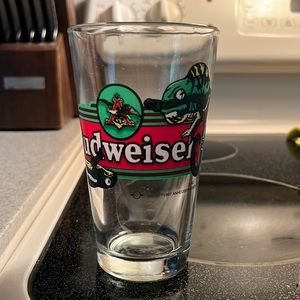 1997 Budweiser glass